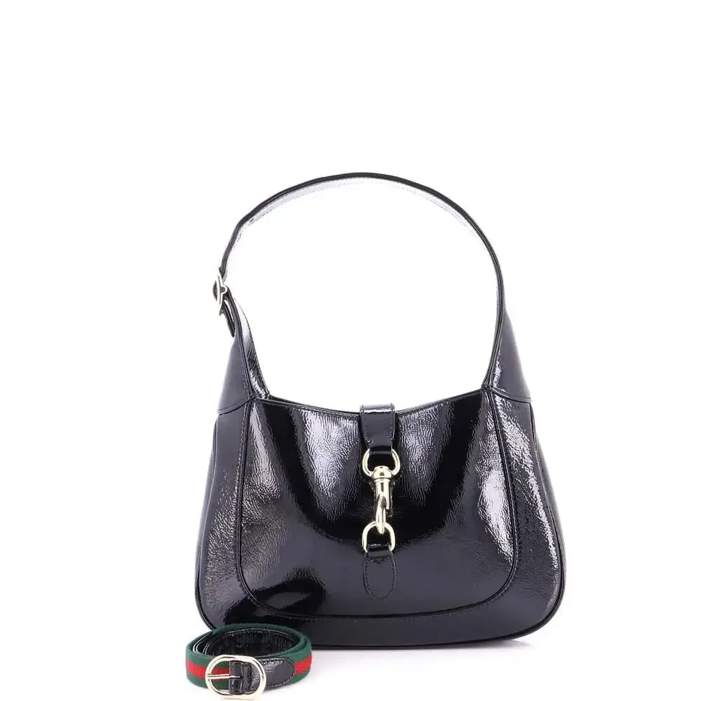 Gucci Jackie Hobo Patent Small #269680G20B
